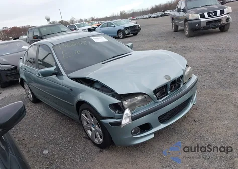 2002 BMW 325I from USA, damaged, VIN WBAEV33452KL56603
